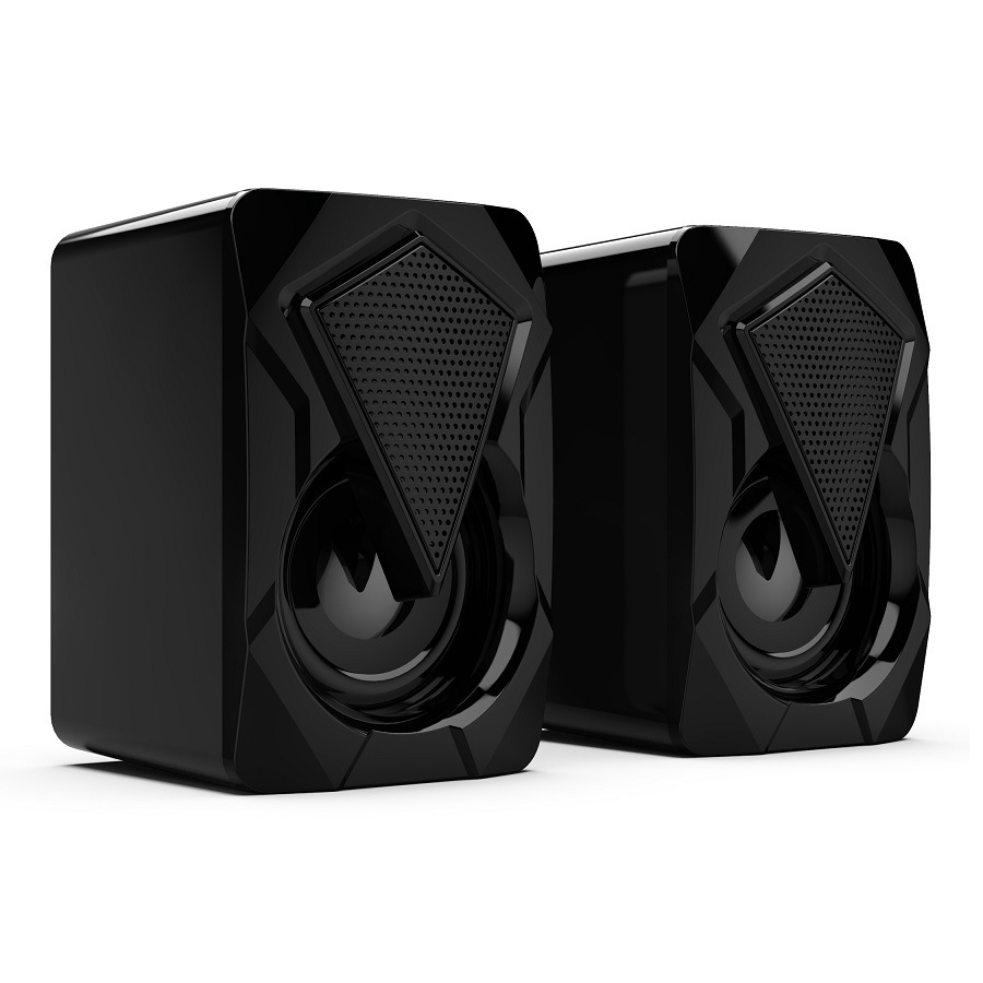 X2 Multimedia Desktop Computer Speaker Home Desktop Mini RGB Color USB Speaker Wired Subwoofer Item Picture