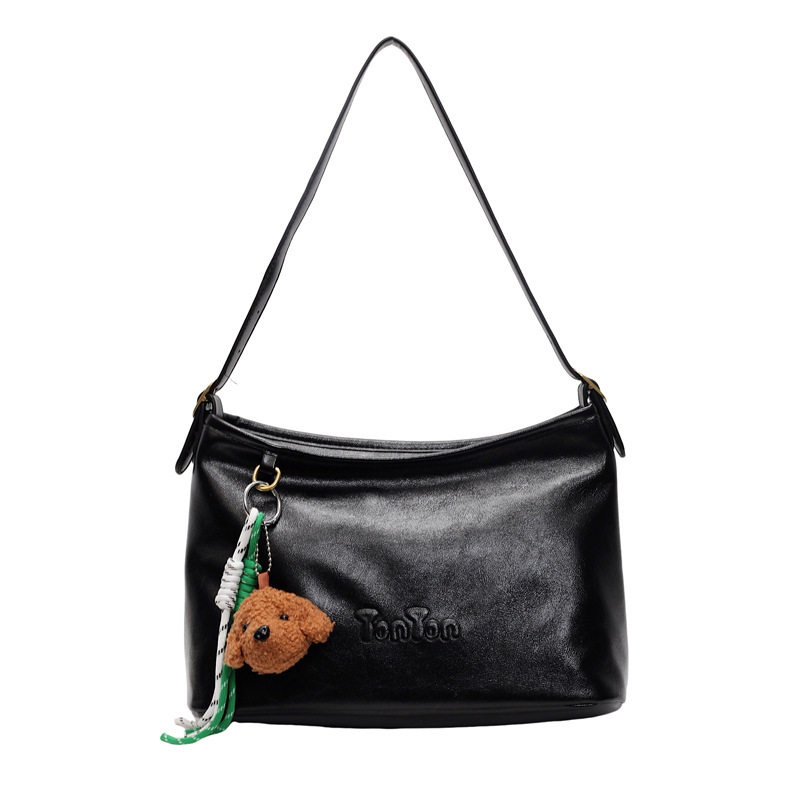 High-end Maillard women's 2024 crossbody retro and versatile single-shoulder bag, large-capacity crossbody bucket bag Item Picture