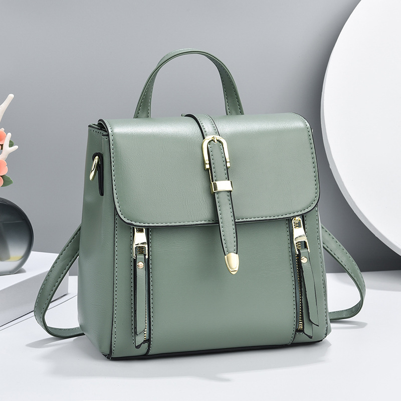 Backpack for Women 2022 New Trendy Korean style, fashionable and versatile leather bag, light and stylish backpack, one-piece consignment details Picture