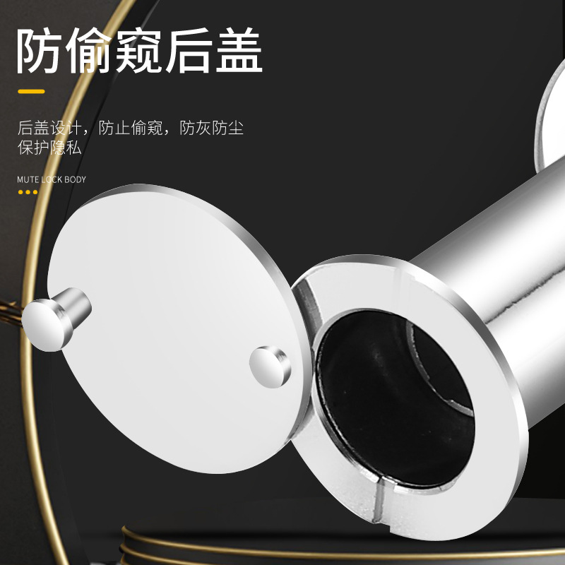 Anti-theft door, peephole, door mirror, universal blocking hole entry, home camera, high-definition monitoring, door eye wonder, doorbell on the door Application Scenario