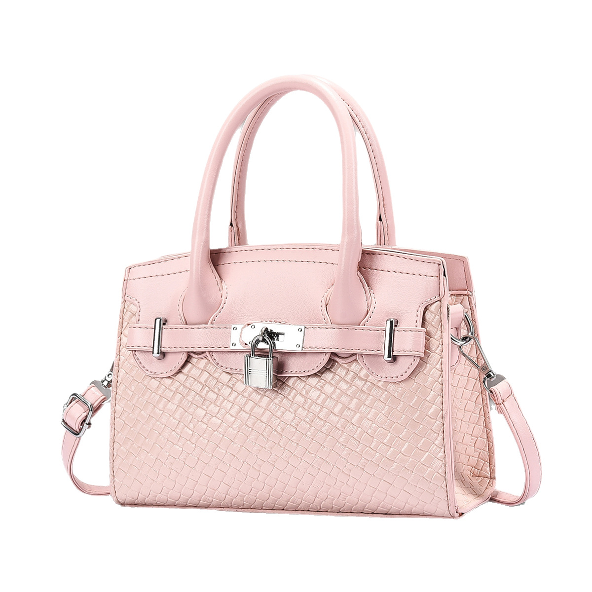The factory's new lockable women's bag is fashionable and trendy, with a high-end feel. It's a single-shoulder crossbody bag and a large-capacity handbag Item Picture