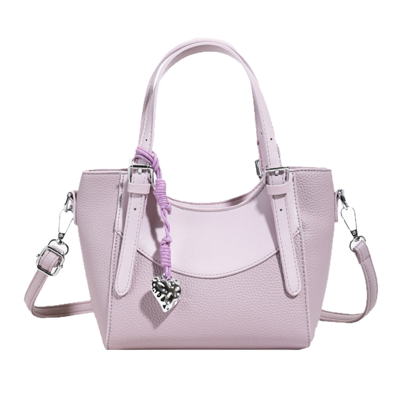 High-end Korean-style hand-held vegetable basket bag for women 2025 new style, versatile and elegant, large-capacity single-shoulder crossbody bag for going out Item Picture