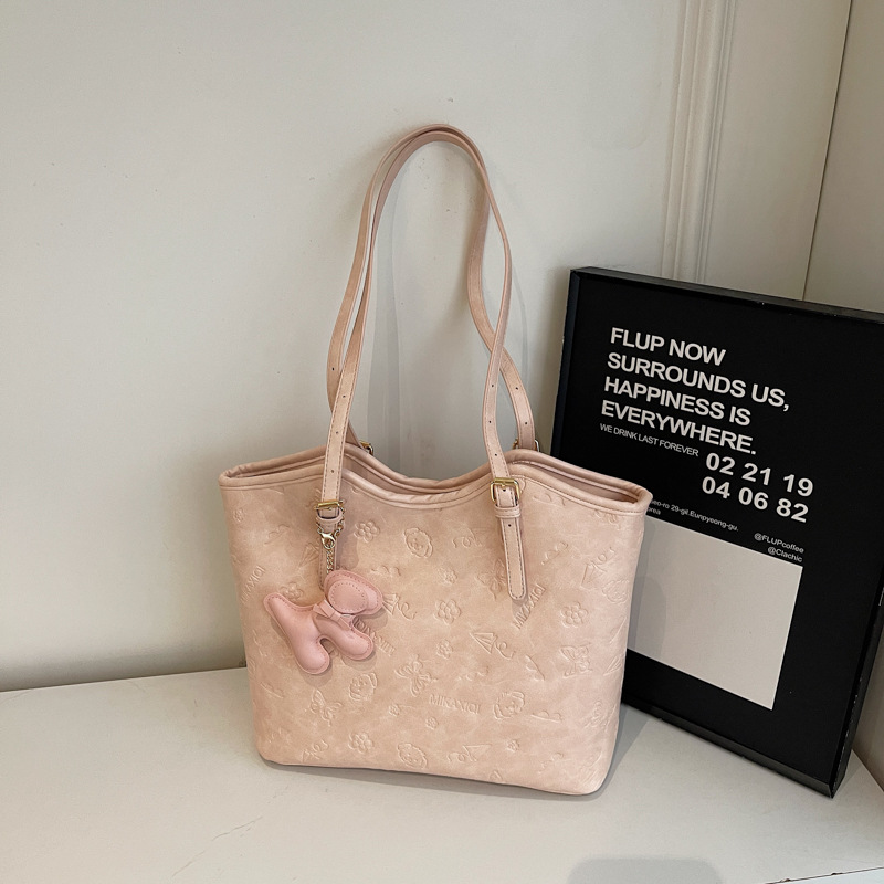 Fashionable and trendy Tote bag for women 2025 new style, large-capacity single-shoulder bag for work commuting, high-end casual underarm bag Specification drawing