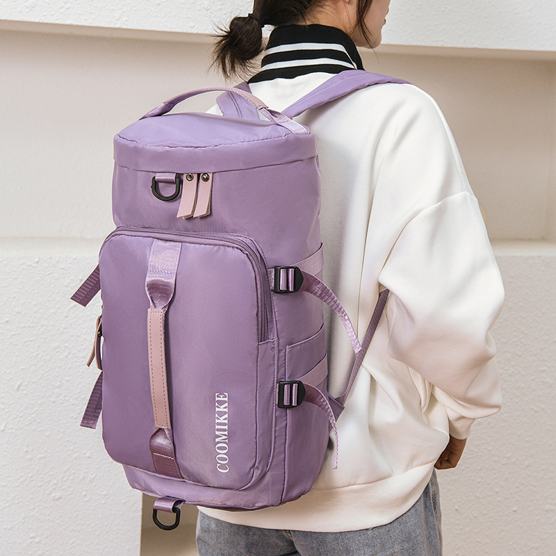 Wholesale of new three-in-one dry-wet separation travel bags, hand-held large-capacity backpacks, lightweight storage crossbody fitness bags full figure