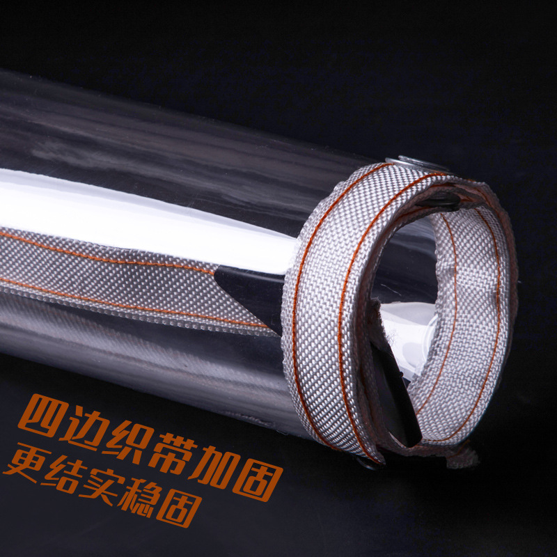 Transparent rain cloth, outdoor waterproof cloth, thickened plastic cloth, balcony windbreak wonder, window windproof, warm and cold-proof rain cloth Application Scenario