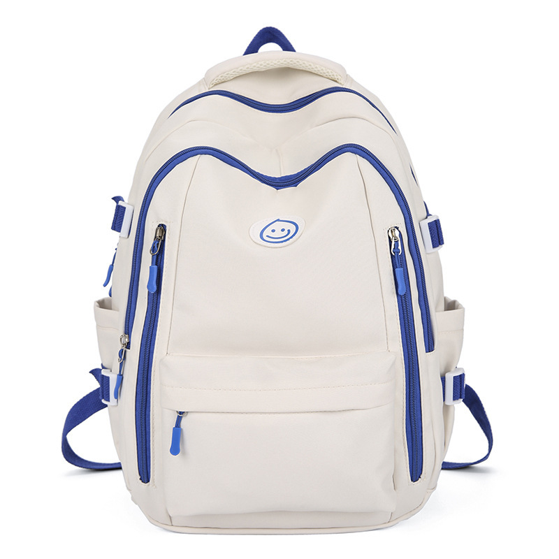 Ins-style student schoolbags, large-capacity lightweight backpacks for girls in junior and senior high school, and laptop bags for college students Item Picture