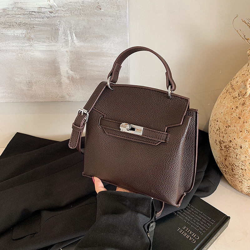A new 2024 vintage Kelly bag for ladies, a versatile and high-quality, high-capacity crossbody bag for daily commuting details Picture