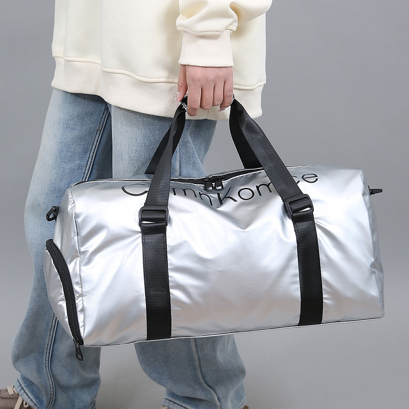 Cross-border travel bags for men and women, high-end large-capacity yoga and fitness bags, independent shoe compartments, crossbody bags, sports backpacks details Picture