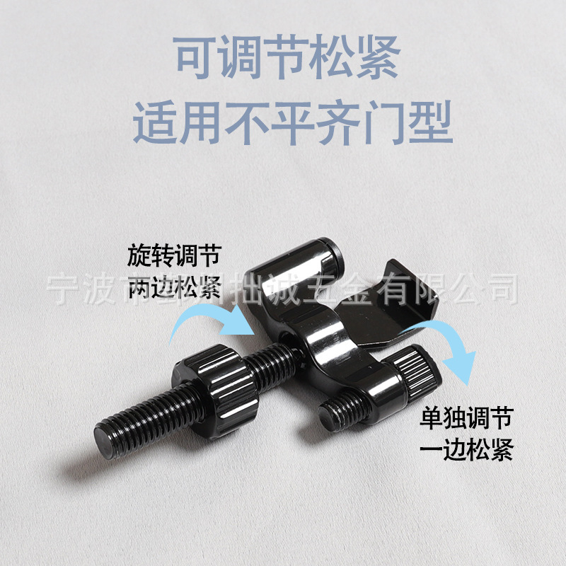 Adjustable door stopper, safe for women living alone, hotel anti-theft, portable and compact, rental house door lock and anti-locking wonder Application Scenario