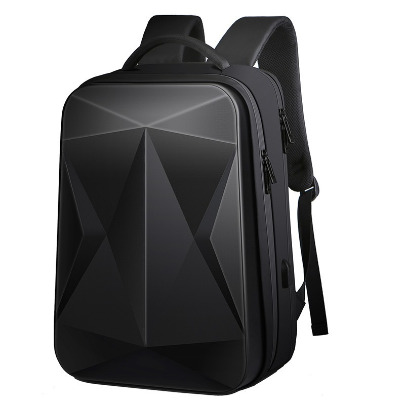 Cross-border large-capacity waterproof gaming computer bag, men's high-end business backpack, casual business trip bag Item Picture