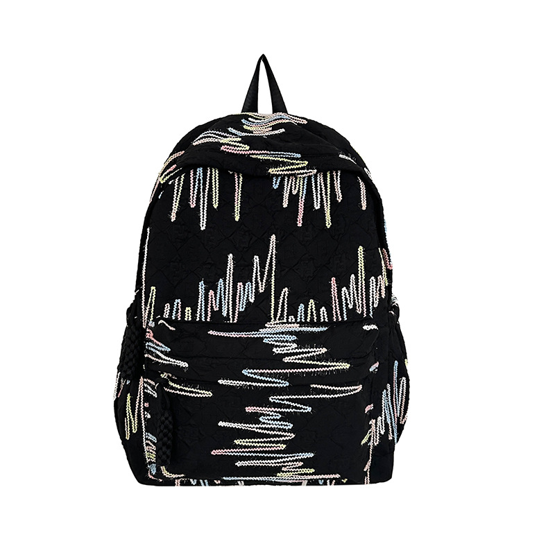 Backpack, high appearance level, schoolbag for students, cute on Instagram, large capacity, soft girl, light and easy to carry, backpack for junior and senior high school students Item Picture