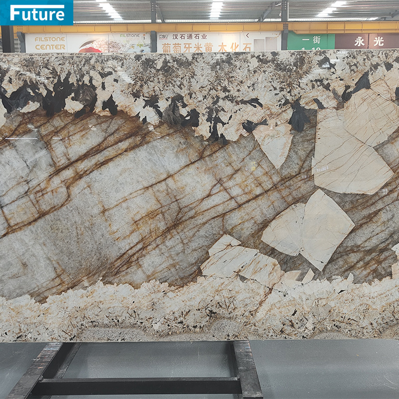 Pandora natural marble luxury stone colorful living room background wall, modern tea table island and dining table top rock plate Specification drawing