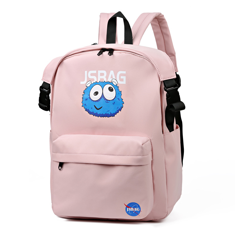 Cross-border backpack for girls, junior high school and senior high school students, fashionable and casual large-capacity backpack for boys, lightweight shoulder bag Item Picture