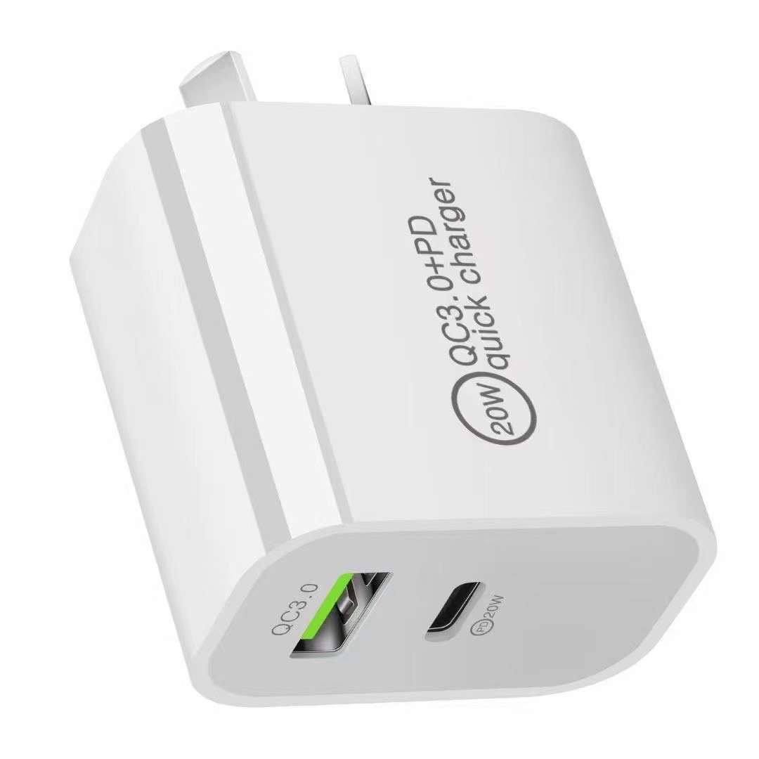 The A+C20WPD charger is suitable for iPhone 16 mobile phone chargers Specification drawing