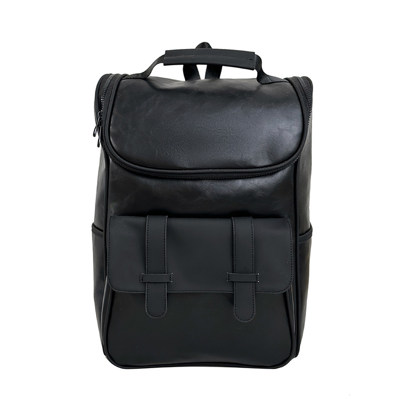 Cross-border business backpack, men's trendy large-capacity backpack, casual student schoolbag, computer backpack Item Picture
