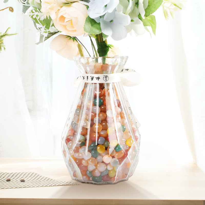 Nanjing Yuhua stone raw stones, natural pebbles, succulent surface stones, fish tank decoration, potted plants, five-color small stones Specification drawing