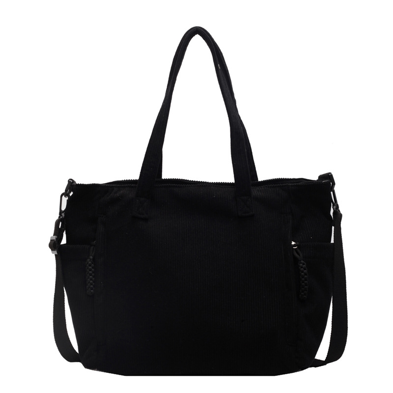 Japanese tote bag for women 2024 New style, fashionable, artistic, versatile, student class bag, simple commuting bag, casual backpack Item Picture
