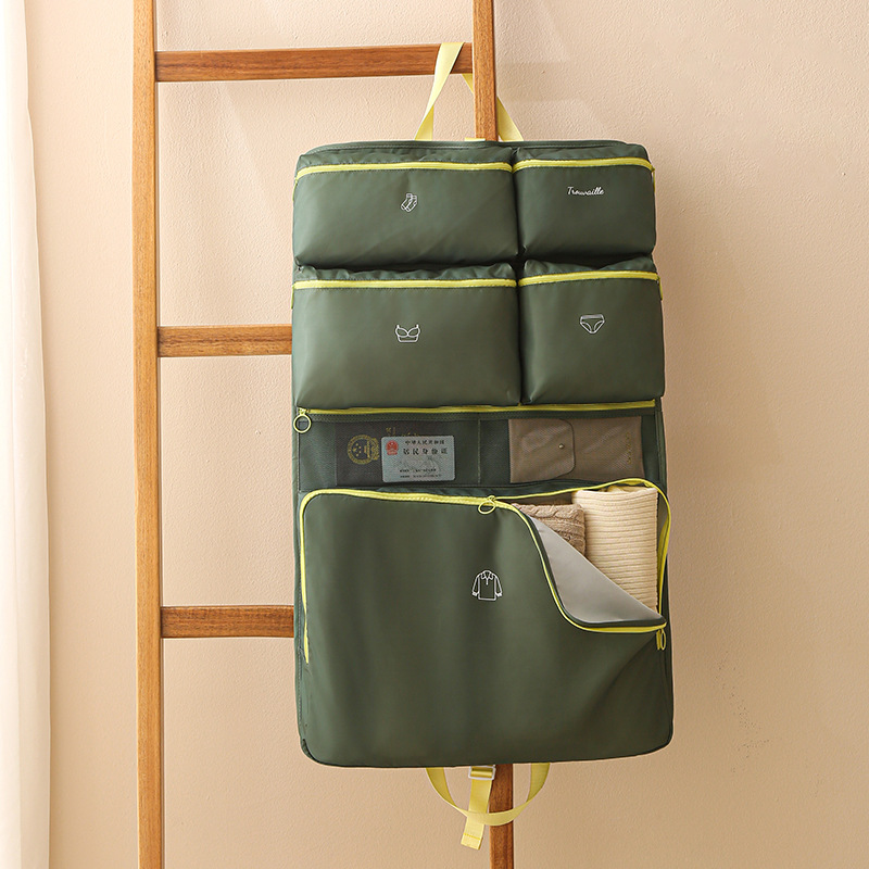 Dopamine clothing storage bag, waterproof multi-functional home travel storage bag, underwear and socks folding storage bag Specification drawing