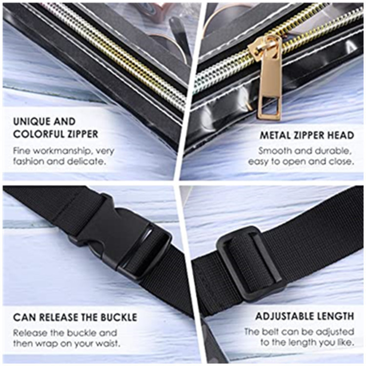 Amazon's best-selling transparent beach bags, large-capacity portable storage bags, running bags, outdoor rafting bags, processing and customization details Picture