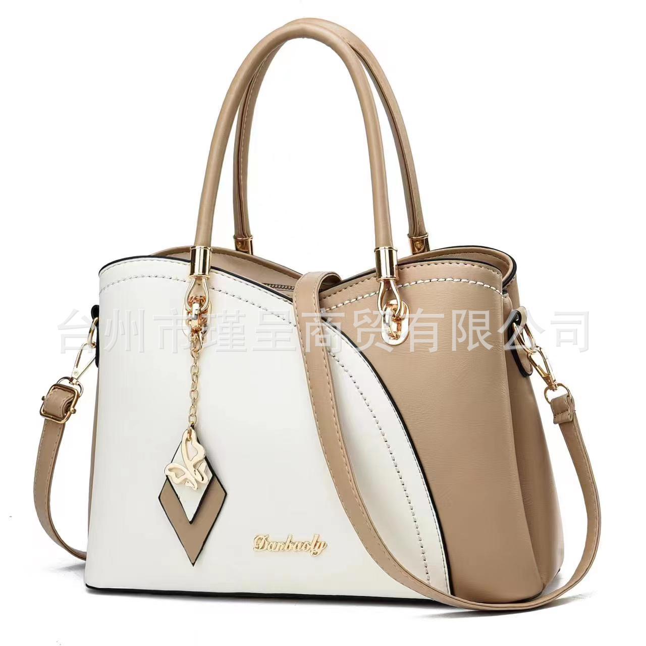 【 Jincheng 】 Order large-sized women's bags, new trendy women's single-shoulder hand-carry bags with European and American style, elegant women's bags details Picture