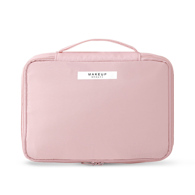 Large-capacity hand-held makeup bags in an ins style, high-end storage bags for travel and outings, waterproof portable makeup bags are now available for order Item Picture