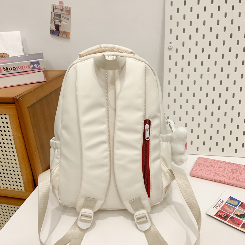Children's cartoon backpack, cute little cat schoolbag, fashionable and versatile backpack for first and second grade primary school parent-child outings Specification drawing