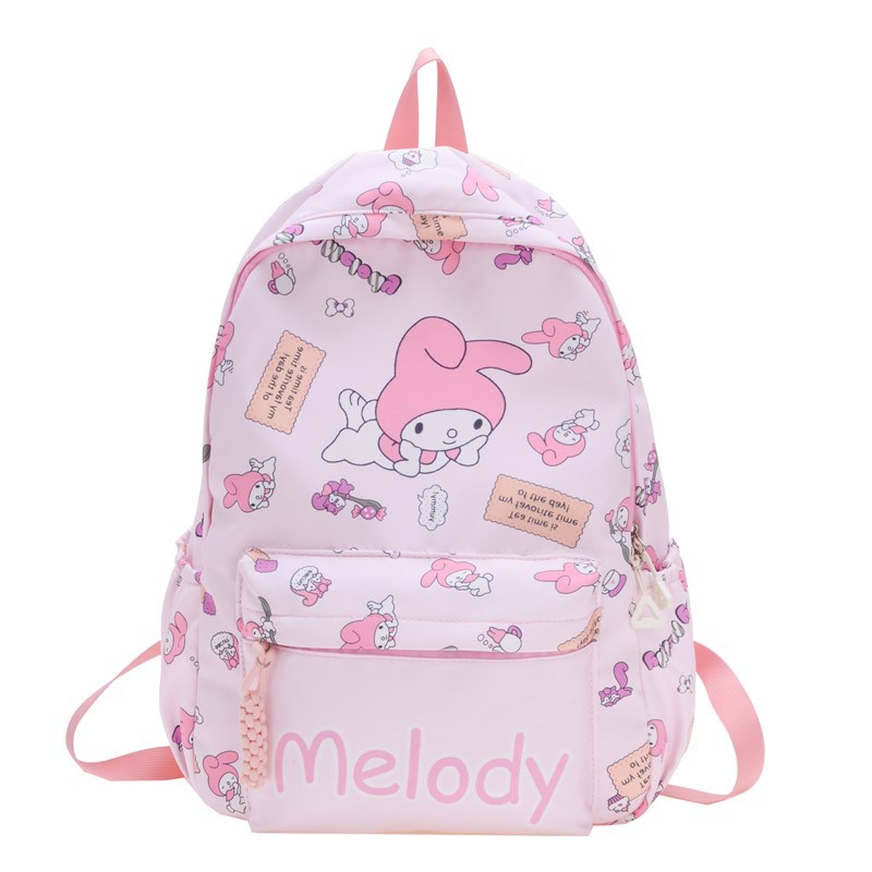 Cross-border schoolbag for girls, large-capacity cute backpack for junior high school students, backpack for primary school students, and leisure travel backpack for senior high school students Item Picture