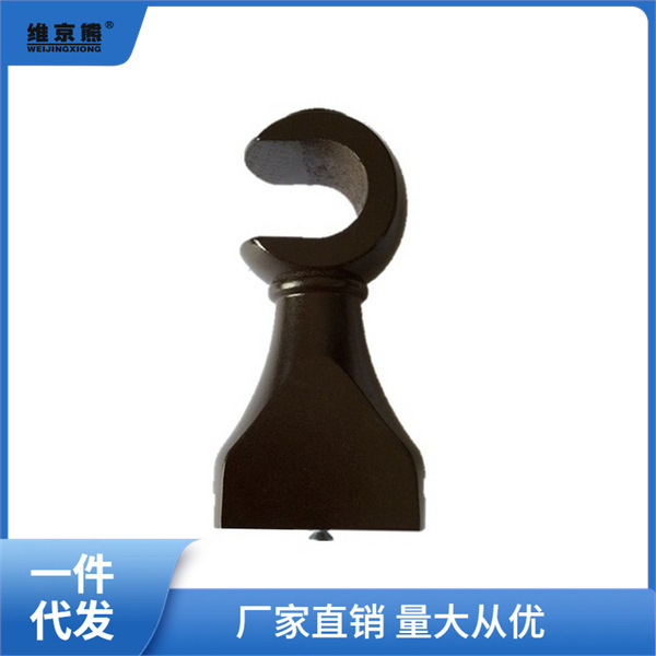 Solid wood curtain rods, Roman rods, curtain track accessories, single and double brackets, base fixed brackets, 20 minimum orders, Yukang full figure