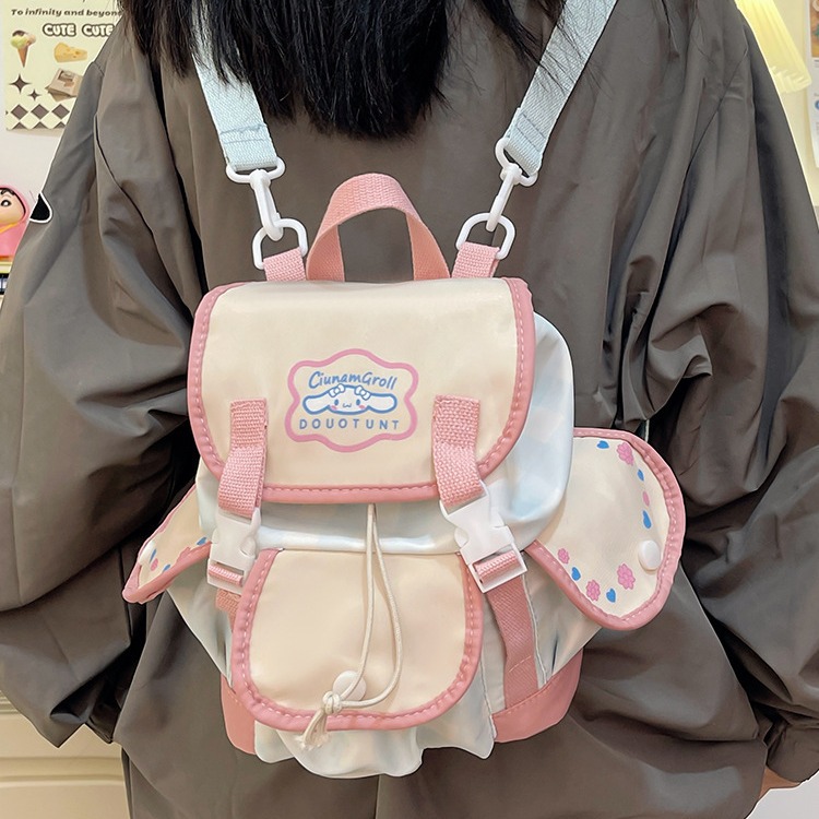 Spring Outing Backpack 2025 New Style Student schoolbag, girls' crossbody bag, Yugui Dog MINI backpack, cute girl details Picture