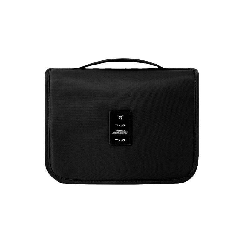 Dry-wet separation hook toiletry bag, portable travel storage bag, large capacity Oxford cloth toiletry bag for cross-border use Item Picture