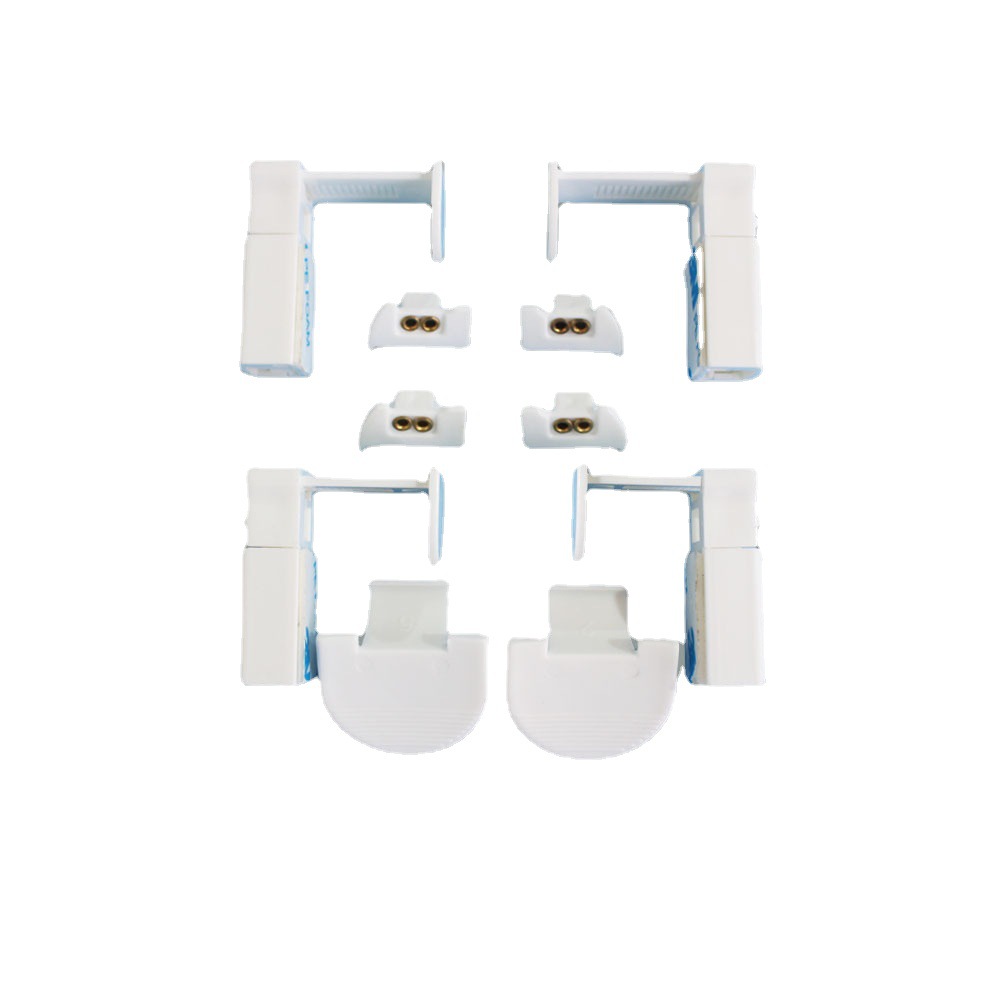 Factory direct sales of pleated curtain accessories, curtain accessories 20mm pleated curtain C-shaped bracket pleated curtain accessories Item Picture