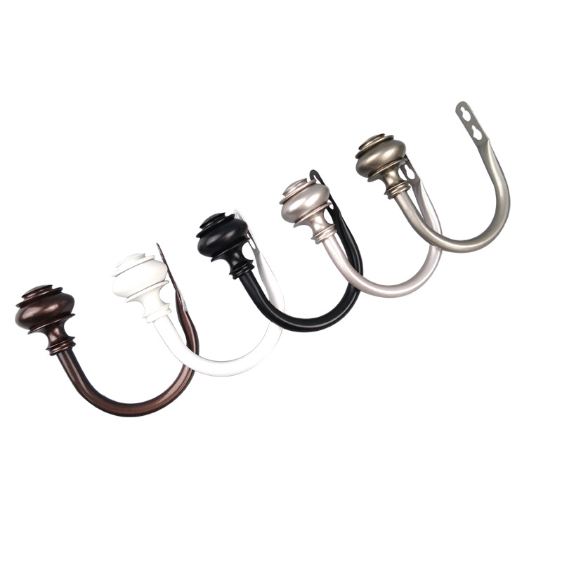 Specialized curtain accessories, jars, lanterns, U-shaped hooks, cross-border manufacturer in stock, iron lacquered fabric curtain rope hooks Specification drawing