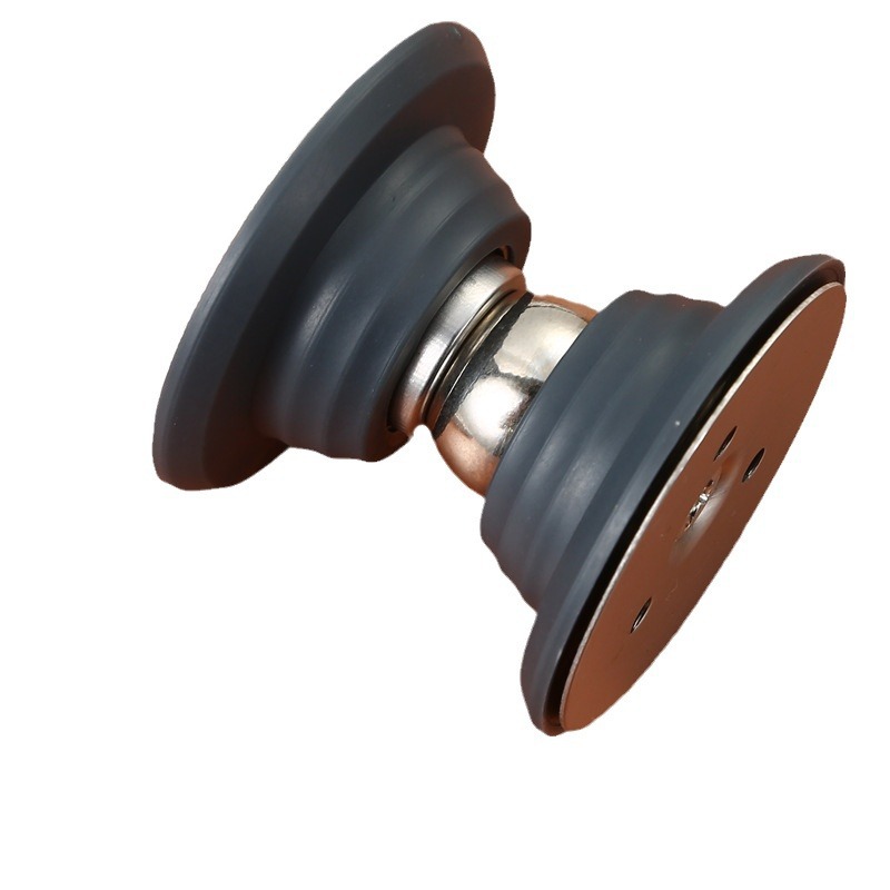New type of silicone floor door stop, anti-collision door stopper, door resistance device, soft rubber, bathroom door strong magnet Item Picture