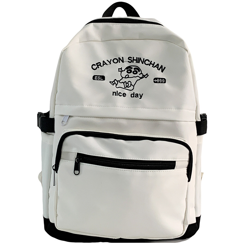 ins Japanese-style backpacks are durable, with large capacity for junior high school students, lightweight and load-reducing schoolbags for college students, and travel backpacks for high school students Item Picture