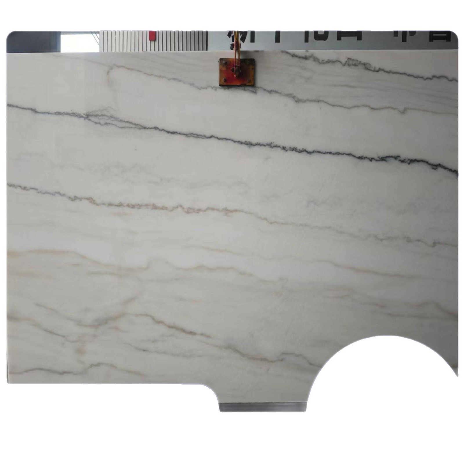 Guangxi Bai Tianran Marble cross-border Stone Project: washbasin floor, wall, window sill, threshold and entrance stone Item Picture