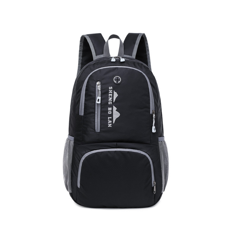 Men's and women's casual skin bags, ultra-lightweight and foldable outdoor large-capacity sports mountaineering bags, portable travel backpacks Item Picture