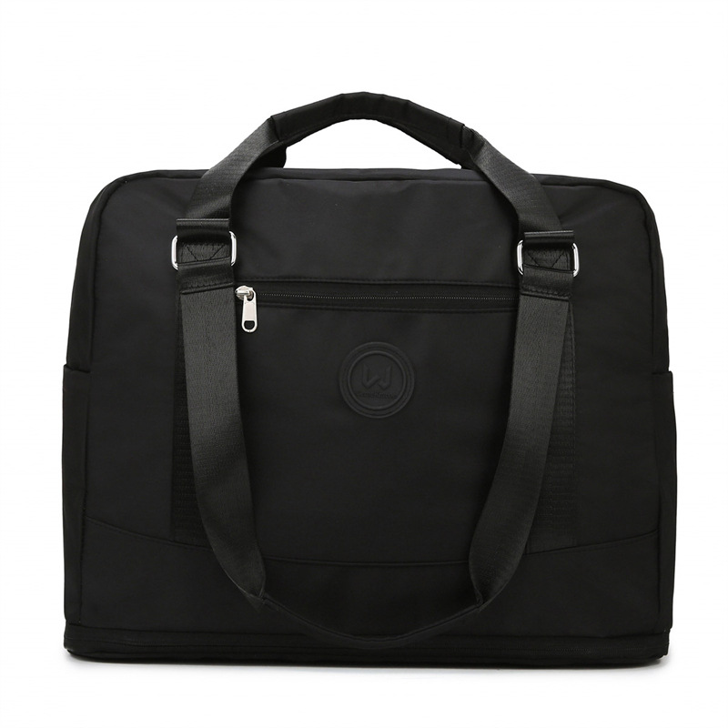 New travel storage single-shoulder bag, casual large-capacity yoga exercise bag, Oxford fabric water-resistant fitness travel bag Item Picture