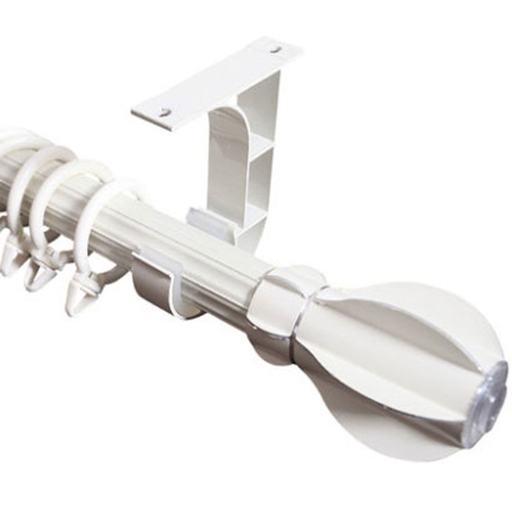Thickened top-mounted curtain rod fixing accessory bracket, Roman rod base frame, bracket, support frame Item Picture