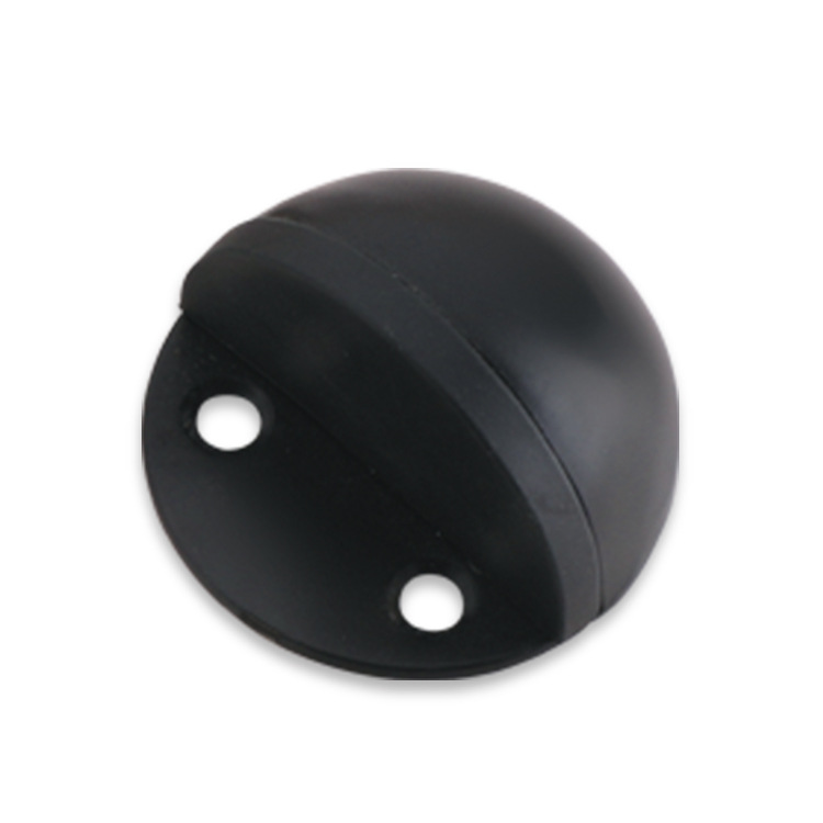 Stainless steel door top turtle top, no need for drilling, silent metal hemispherical door stopper, anti-collision thickened rubber door stop Item Picture