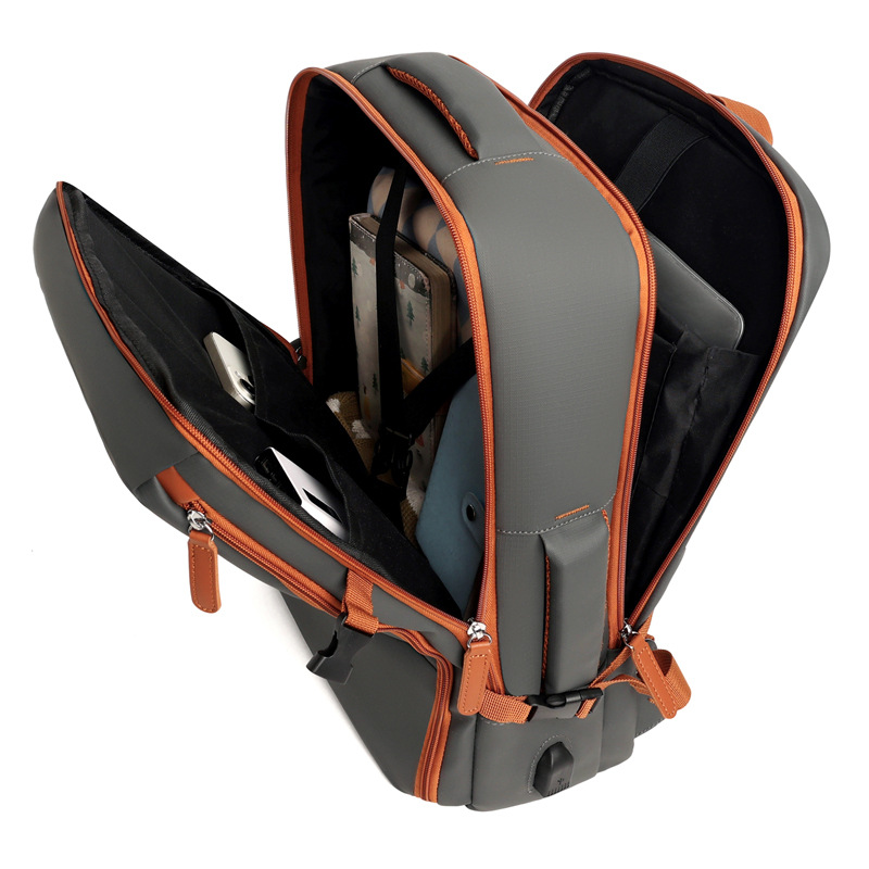 New cross-border high-end men's computer backpack, large-capacity casual business backpack, commuting, business trip and travel bag Application Scenario