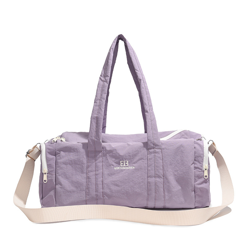Niche large-capacity tote bag, 2025 new single-shoulder luggage bag, casual sports bag, fitness storage crossbody bag Item Picture
