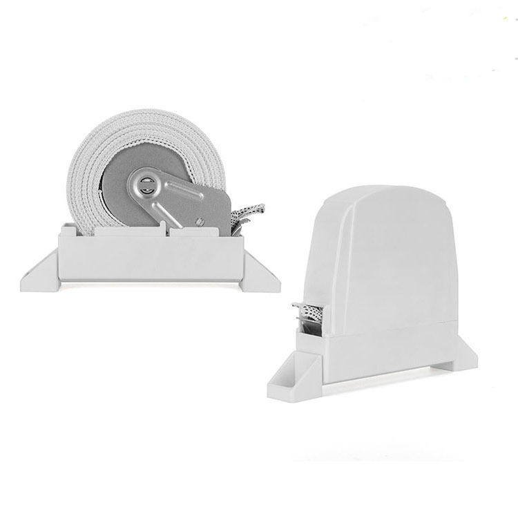 Aluminum alloy roller blind accessories, curtain winding device, belt winding box, opening lid winding device with 16MM* 5-meter webbing Application Scenario