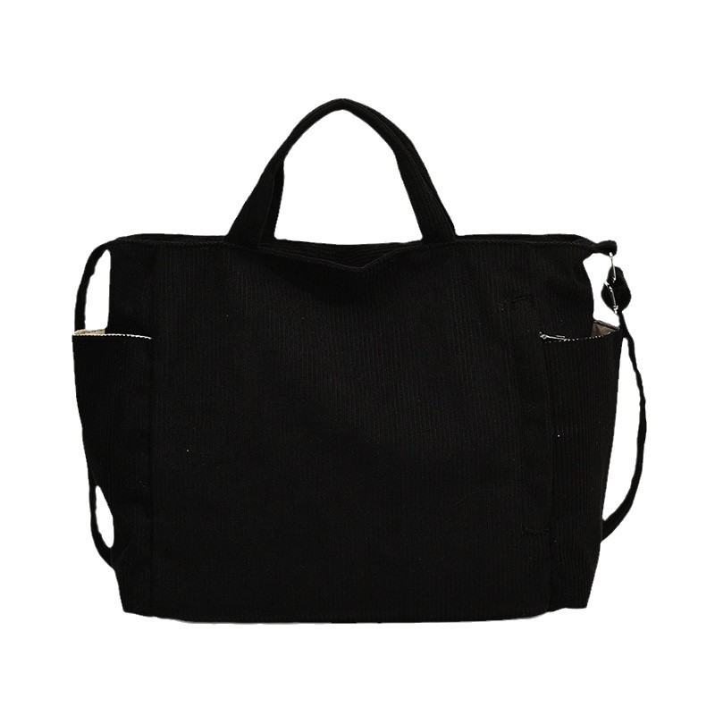 Cross-border wholesale student class large-capacity bags for women, 2024 new commuter single-shoulder bag, versatile hand-held tote bag Item Picture