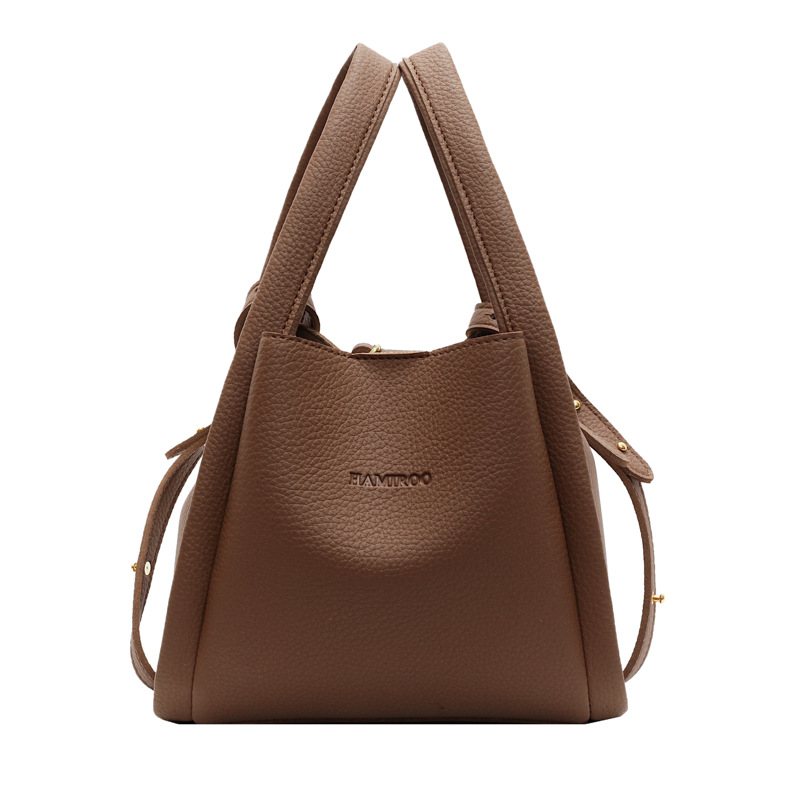 Retro niche bestsellers, women's 2025 summer new crossbody bag, high-end and fashionable bucket handbag, single-shoulder bag Item Picture
