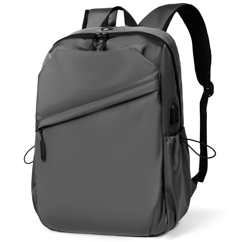 New cross-border backpack, business commuting computer bag, men's large-capacity, lightweight, simple and casual travel bag Item Picture