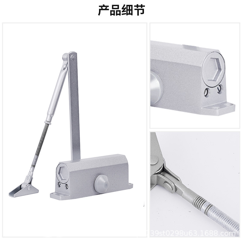 Fire protection engineering fireproof door household buffer spring 90 positioning door closer, large automatic door closer manufacturer Application Scenario