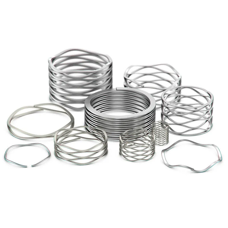 Walsey wave spring medical device electronic stainless steel wave spring production based on provided drawings and samples undefined