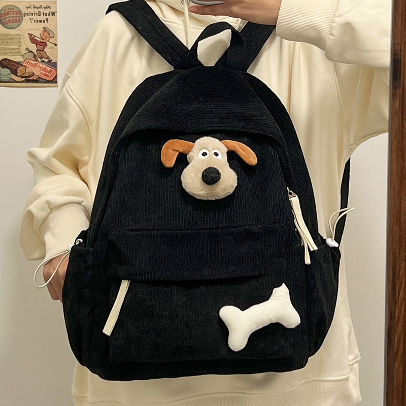 A new cross-border Korean-style schoolbag for girls, a simple and niche backpack for junior high school students, a cute and casual Japanese-style backpack for girls full figure