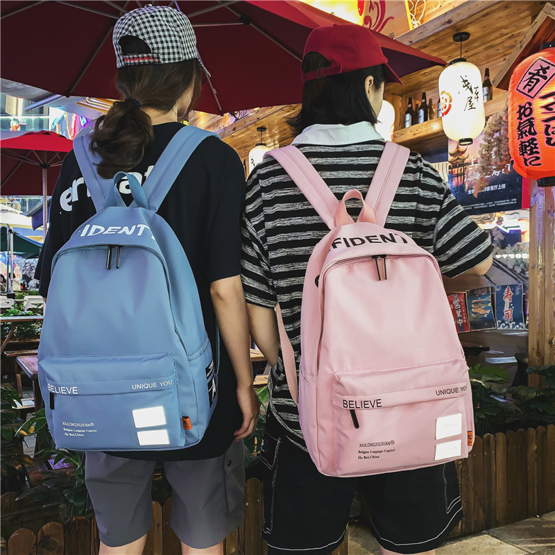 The Korean version of backpacks for junior and senior high school students is a trend. The Korean version of large-capacity travel bags and backpacks are super popular on Instagram details Picture
