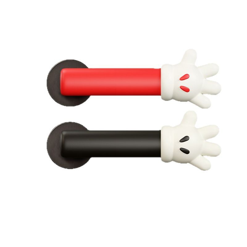 Cartoon door handle anti-collision silicone entrance door decoration protection wonder, creative door rear anti-collision door stop handle, door barrier Item Picture